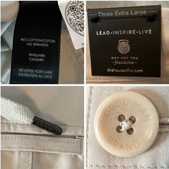 Good Man BRAND Plus Size 3XL Silver 6.5" Flex Pro Jersey Shorts Gray - Picture 15 of 16